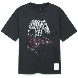Satisfy Saddles 100 Black Short Sleeve Tee
